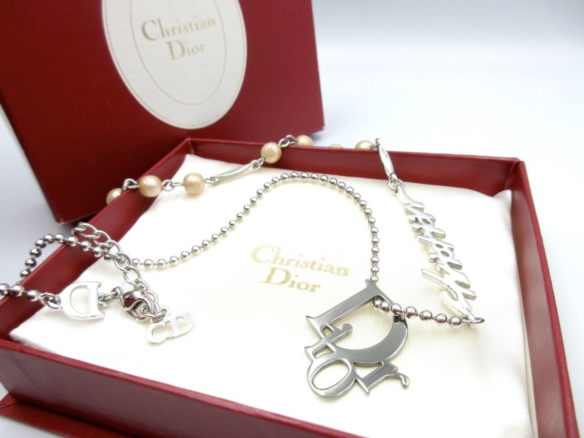 割引価格 【美品】☆ Christian Dior ネックレス フェイクパール