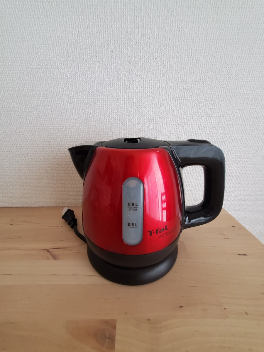 T-fal　APRECIA+　電気ケトル　レッド　0.8L