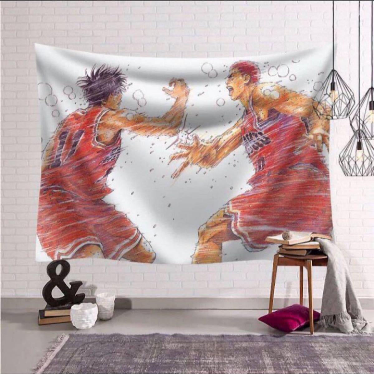 Paypayフリマ Slam Dunk Tapestry スラムダンク 流川と桜木 山王戦 タペストリー ウエストハイランドホワイトテリア