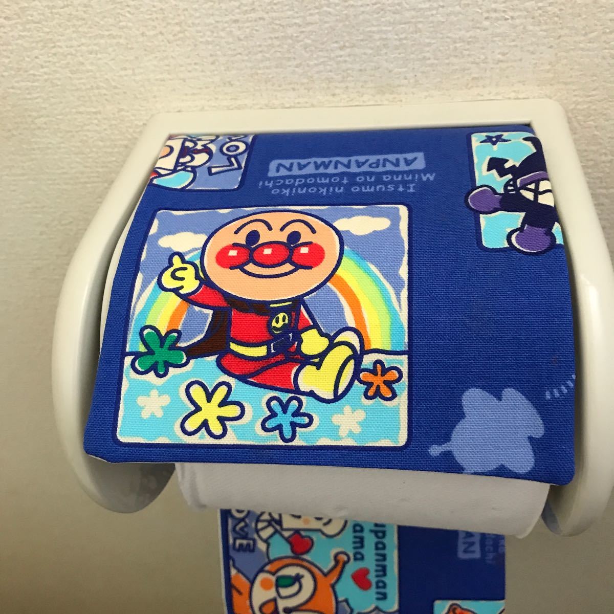 Paypayフリマ アンパンマントイレットペーパーホルダーカバー青 Paypayフリマ アンパンマントイレットペーパーホルダーカバー青