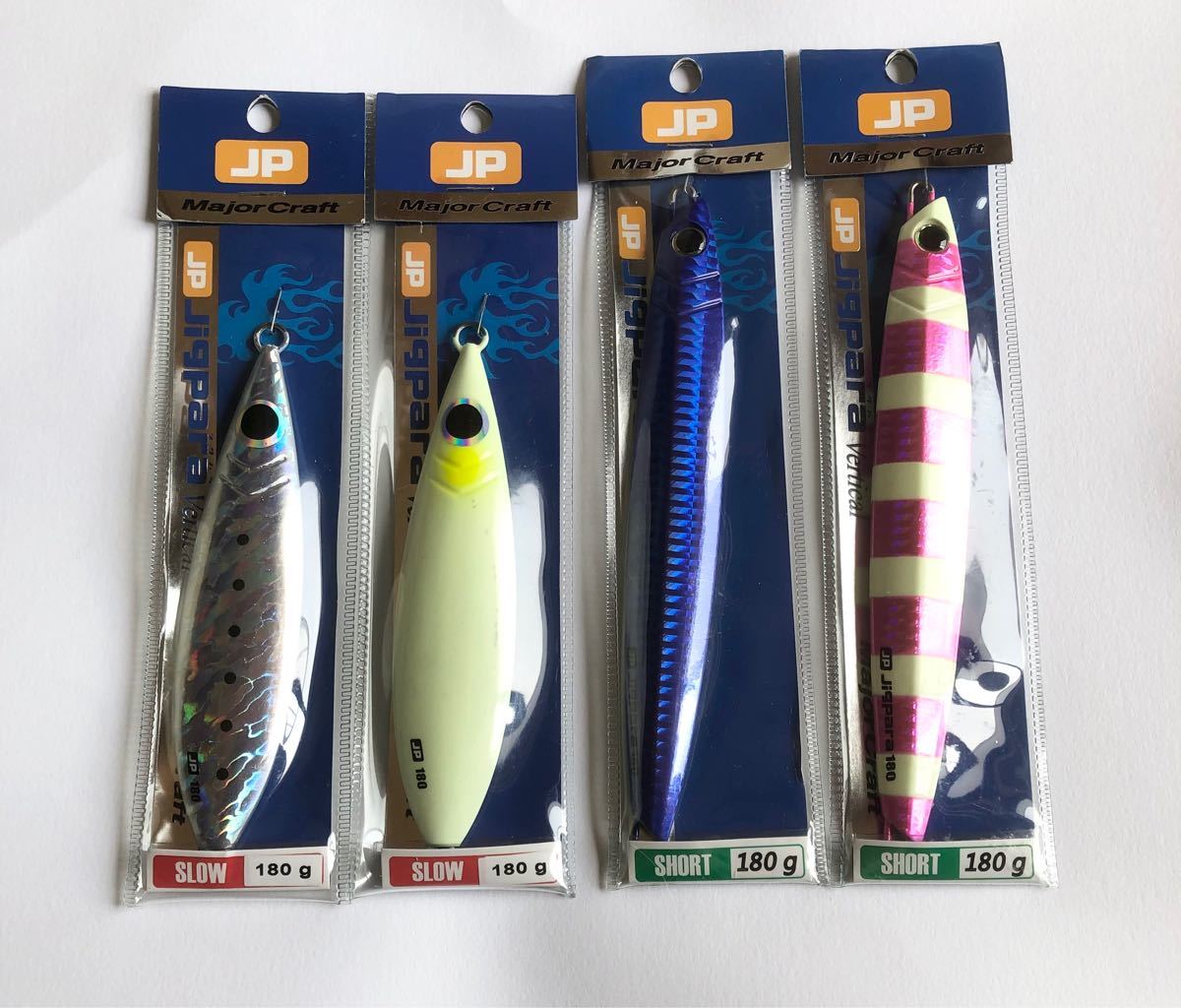 Paypayフリマ メジャークラフト ジグパラ バーチカル 180g 4個セット Paypayフリマ メジャークラフト ジグパラ バーチカル 180g 4個セット