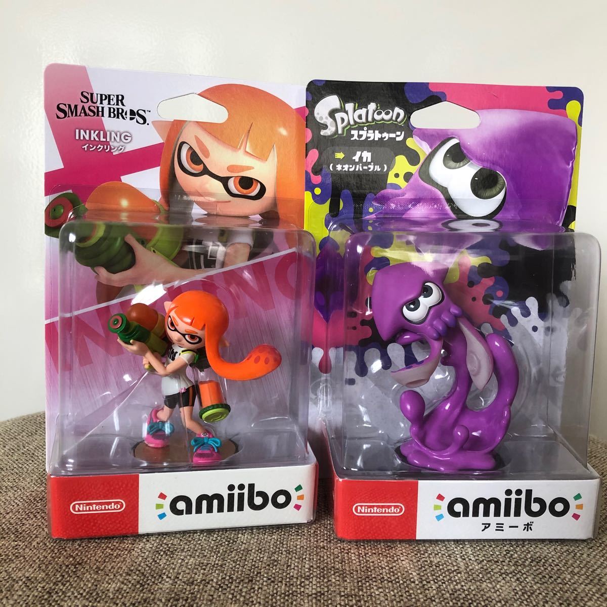 Paypayフリマ Amiibo スプラトゥーン2 アミーボ ガール イカ