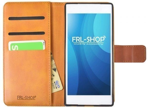 FRL-SHOP◆ Android One S6 Y!mobile ◆ アンドロイド ワン ◆レザー 手帳型 ケース カバー 手帳 F-28ca△_画像2