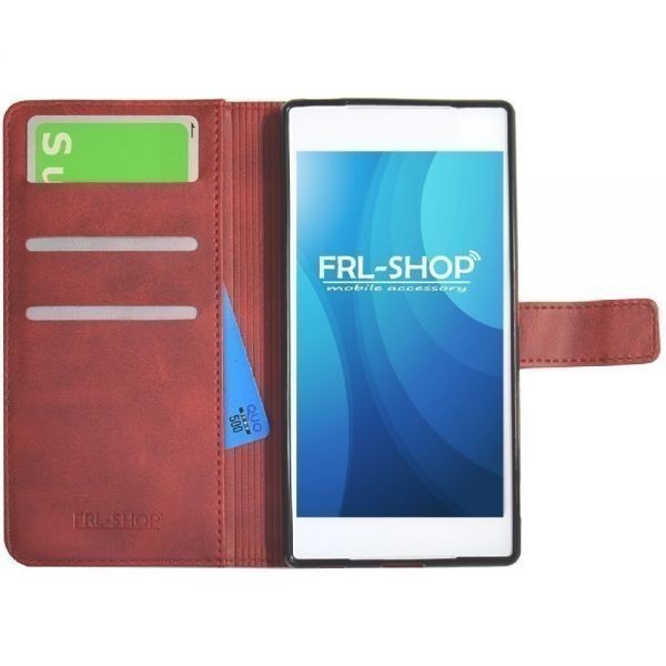 FRL-SHOP◆ iPhoneX / iPhoneXS ケース ◆ レザー 手帳型 ケース カバー 手帳 F-25rd☆_画像3