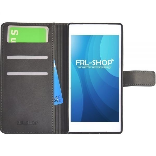 FRL-SHOP◆ iPhone XS Max ケース ◆ レザー 手帳型 ケース カバー 手帳 F-25bk☆_画像3