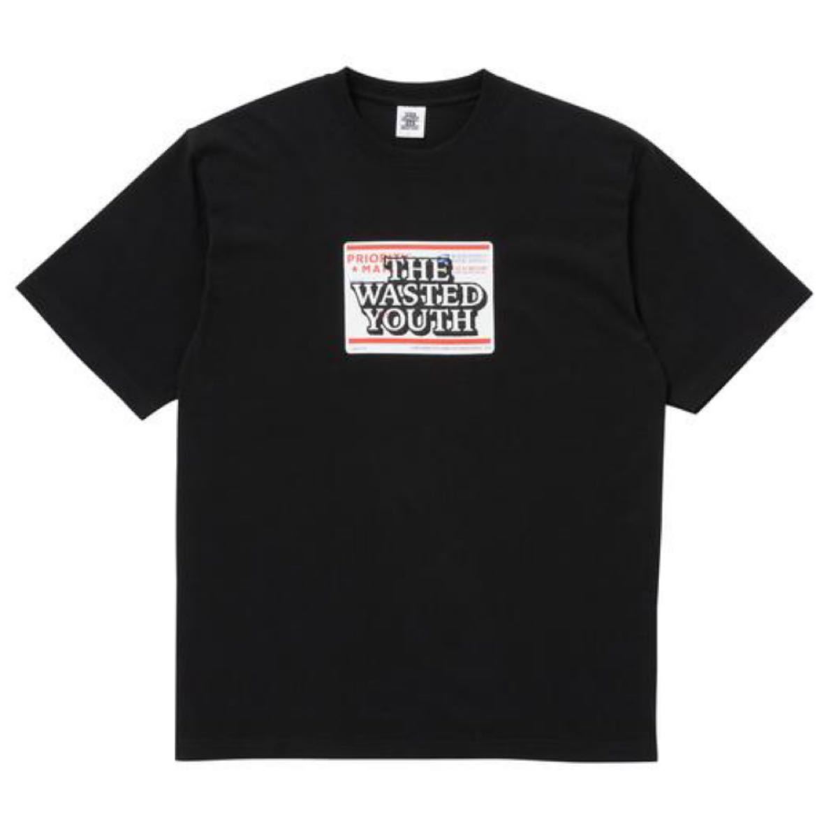 Wasted youth x Black eye patch Tシャツ Lサイズ