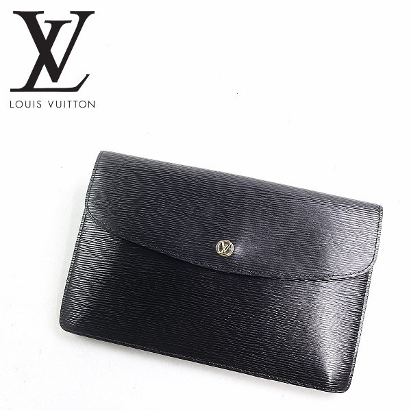 ○Louis Vuitton / ルイヴィトン M52652 モンテーニュ27 エピ ノワール