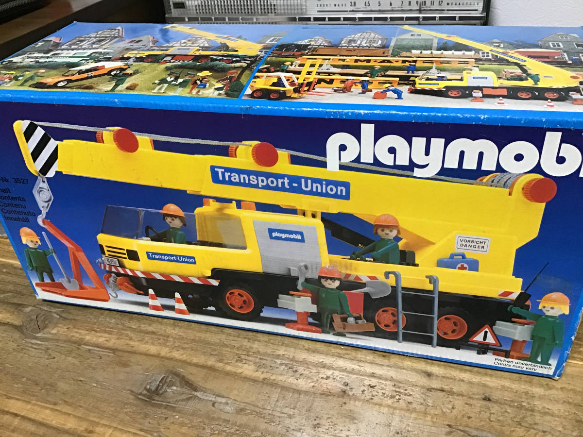 ★未使用/昭和/1980年代/プレイモービル/playmobil/トランスポートユニオン/生産完了品