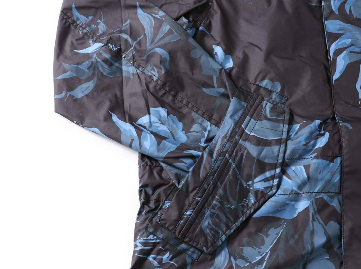 M NIKE NSW AOP цветочный Parker пальто обычная цена 20900 иен осмотр капот f-timozbotanikaru цветочный принт pa-m утка камуфляж чёрный темно-синий черный 