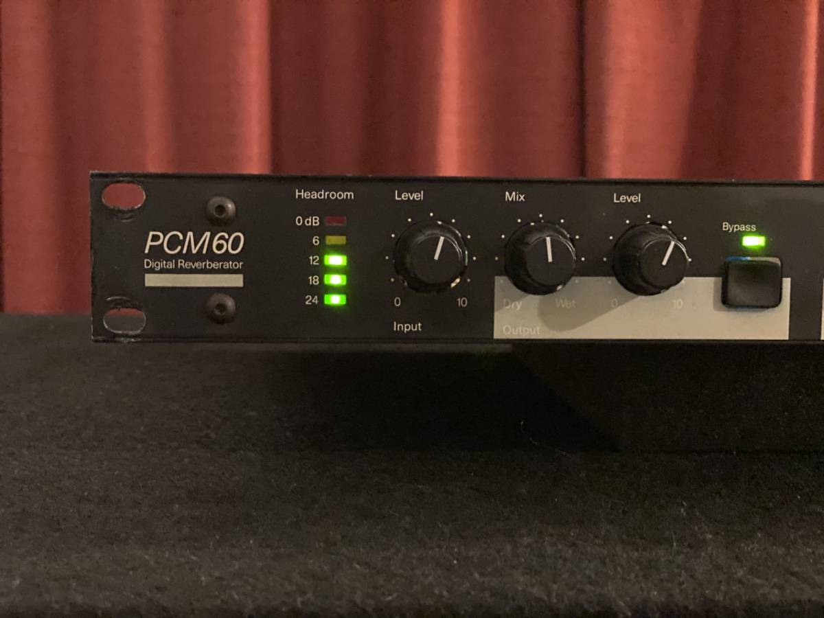 名機美品 Lexicon PCM60 リバーブ ( メンテナンス 動作確認問題 名機美品 Lexicon PCM60 リバーブ ( メンテナンス 動作確認問題