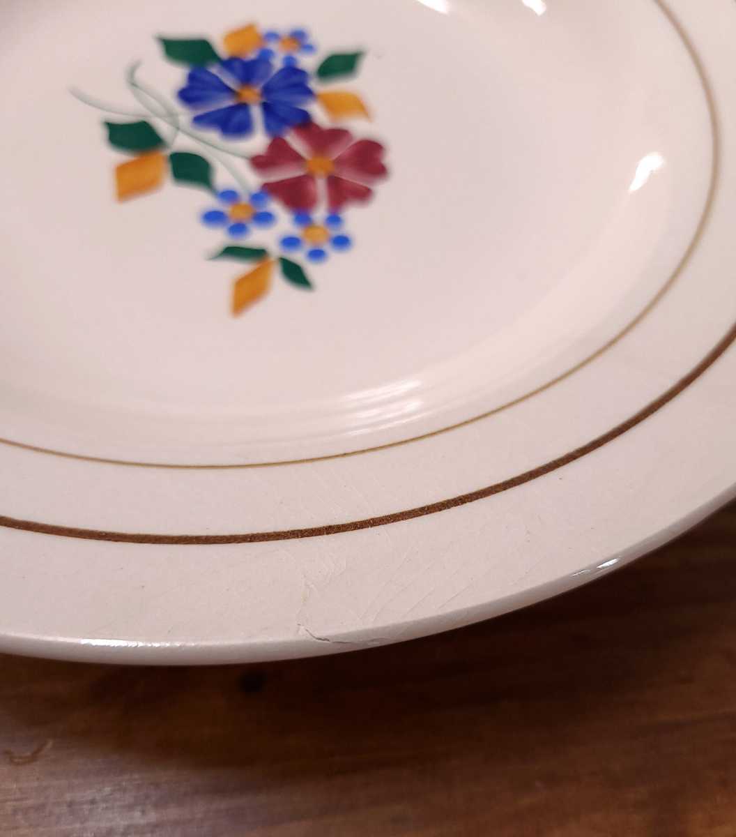 のようにそ ヤフオク! フランスアンティーク サンタマン 花柄 皿 7