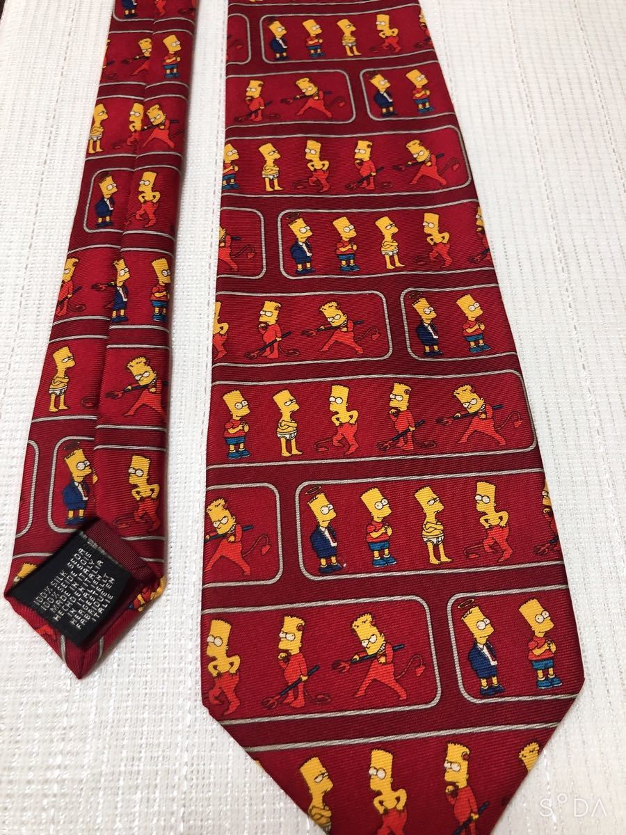Paypayフリマ アニメキャラクター Simpsonsネクタイ メンズ用大人用中古 美品 Paypayフリマ アニメキャラクター Simpsonsネクタイ メンズ用大人用中古 美品