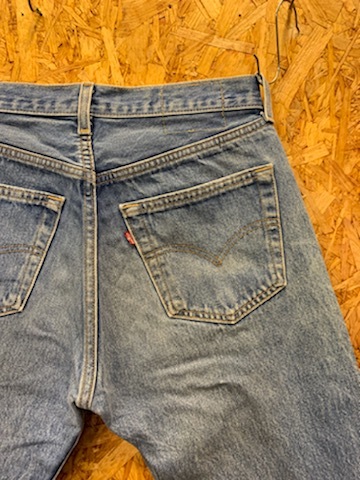 メンズ パンツ Levi's 501 リーバイス デニム ジーンズ ショート リメイク USA アメリカ製 FC652TC/ W32_画像7