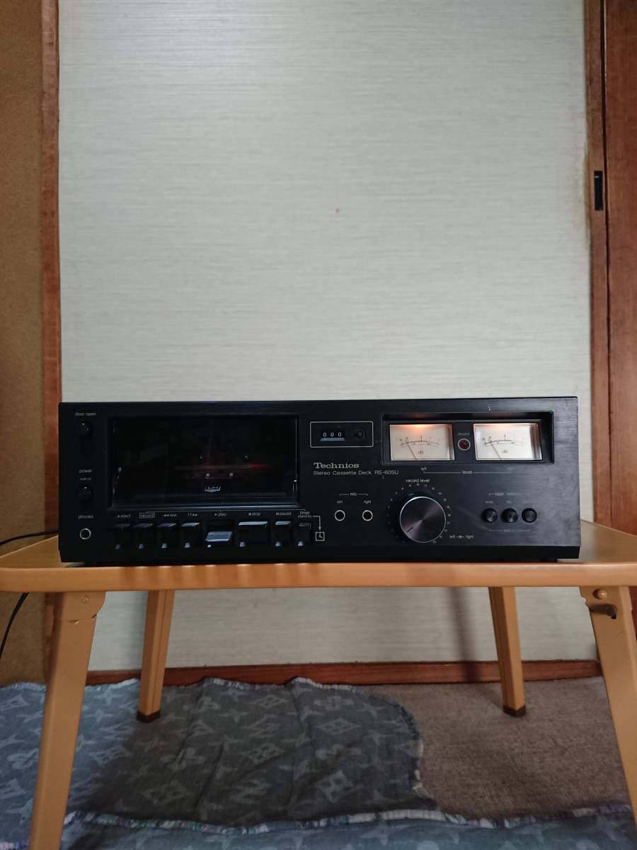 Technics RS-605U テクニクス カセットデッキ Technics RS-605U テクニクス カセットデッキ