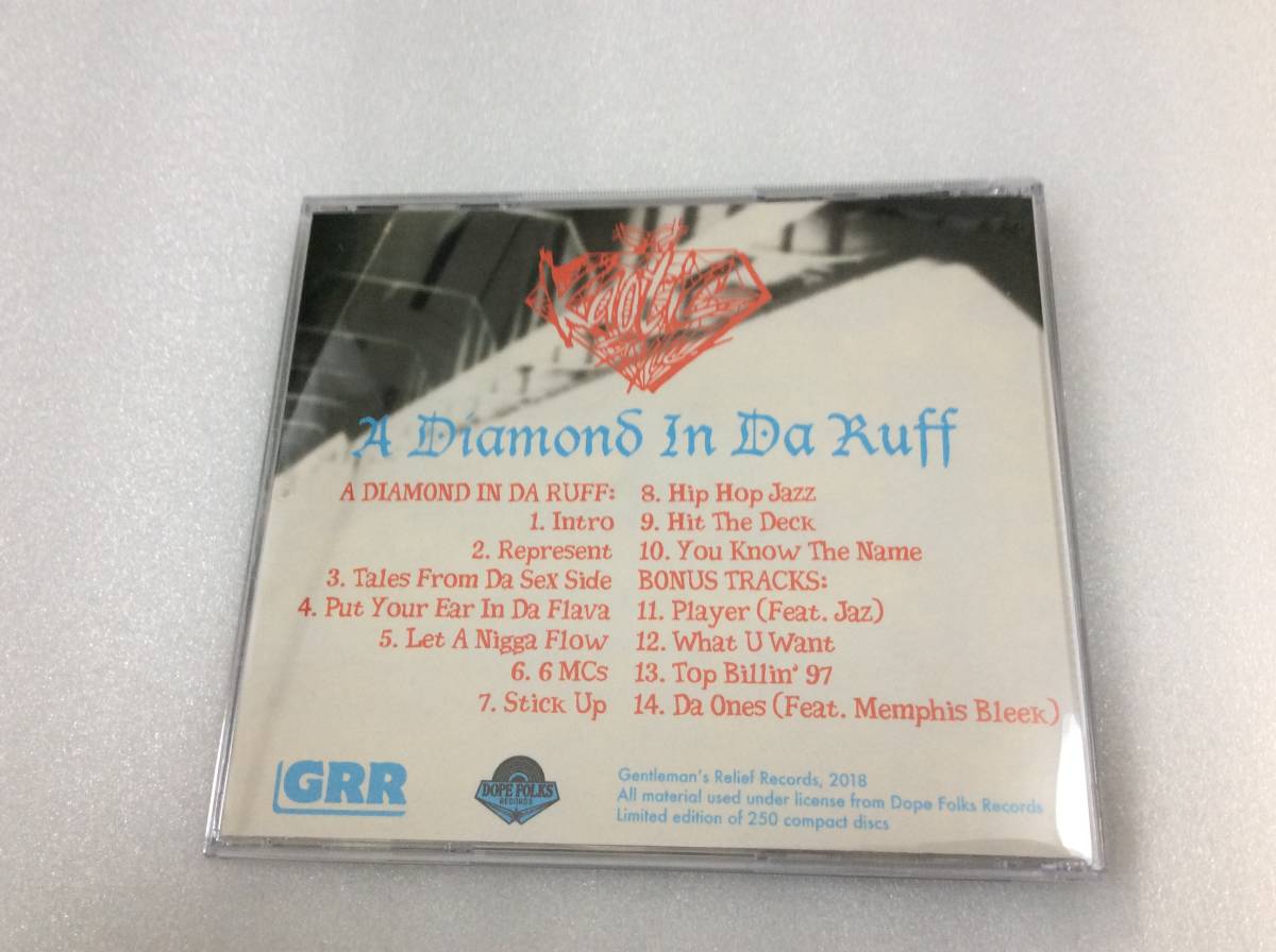 A DIAMOND IN DA RUFF KAOTIC STYLE/ dj muro kiyo koco kenta kensei watarai seiji q-tip jaydee madlib peterock budamunk g-funk g-luv_画像2