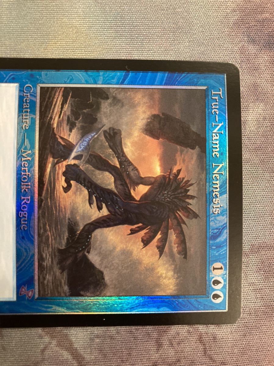 TSR 真の名の宿敵　英FOIL1枚　時のらせん　旧枠　mtg_画像2