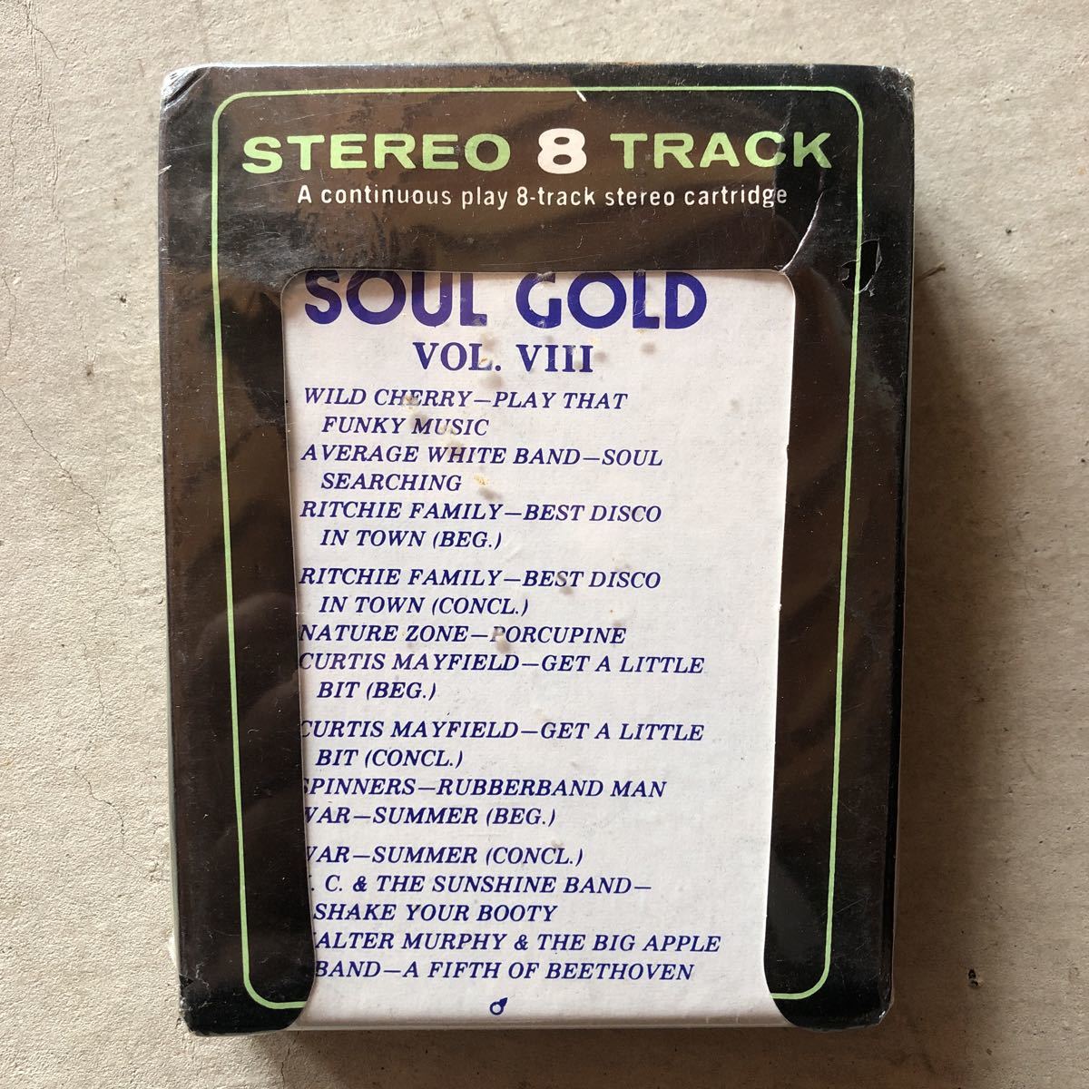 SOUL GOLD Vol.Ⅲ 8 track tape トラック　テープ　未開封_画像1