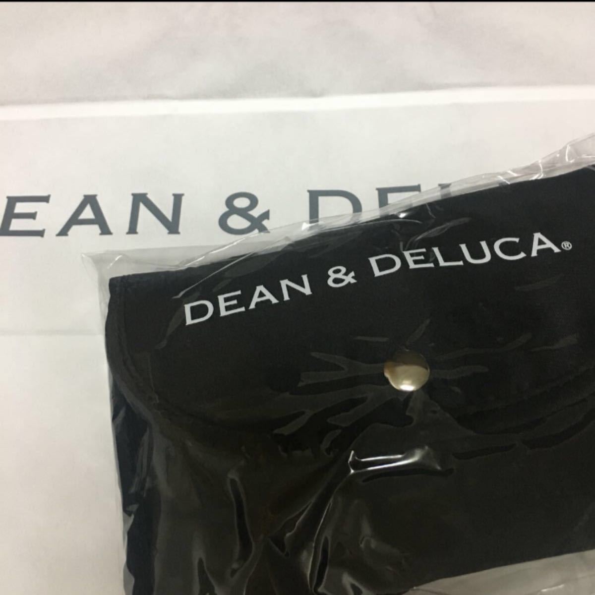 新品　DEAN&DELUCA 折りたたみエコバッグ ショッピングバッグ　ブラック　店舗購入品　正規品
