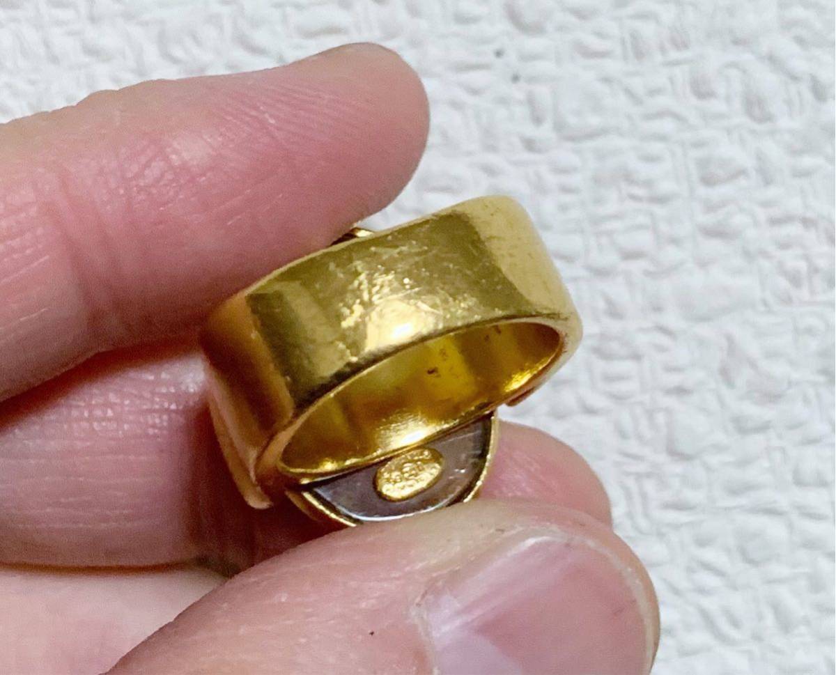 超激レア!ヴィンテージ シャネル 99A グリポア シトリン キャンディリング
