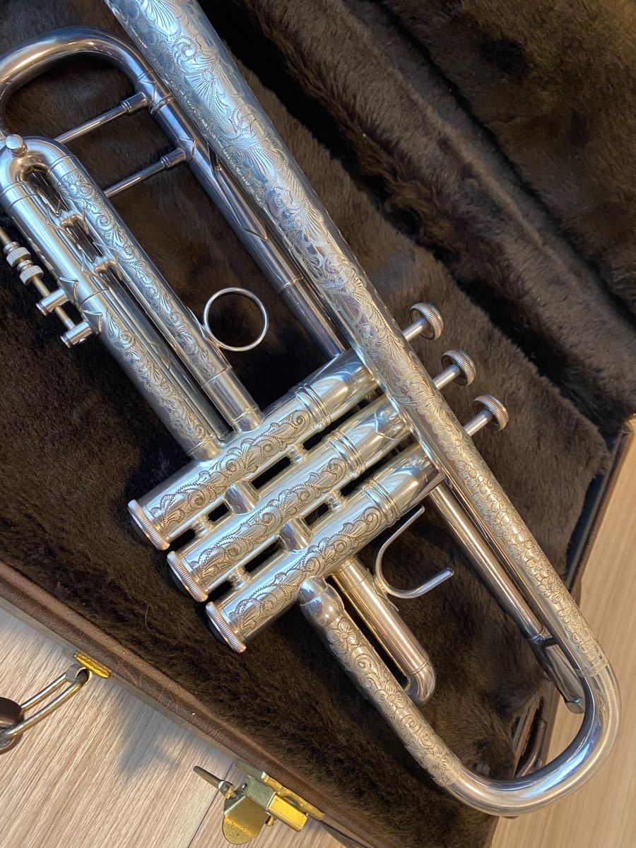 BACH トランペット 特注 SV925 スターリングシルバー Vincent BACH トランペット 特注 SV925 スターリングシルバー Vincent