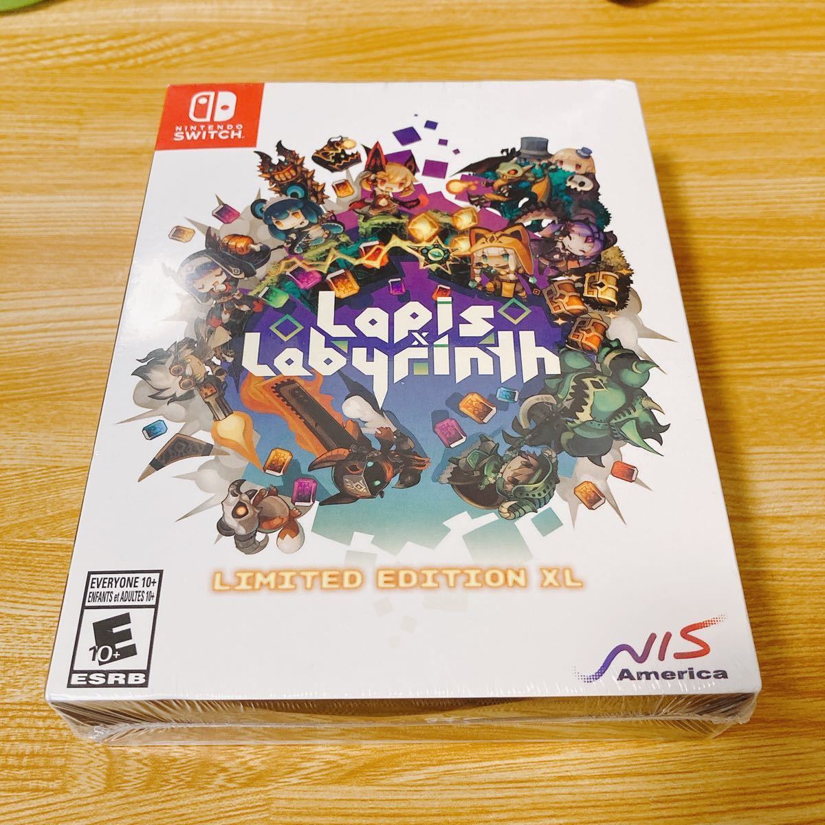 Switch ラピス・リ・アビス 限定版 Lapis x Labyrinth Limited Edition XL 北米版 日本一