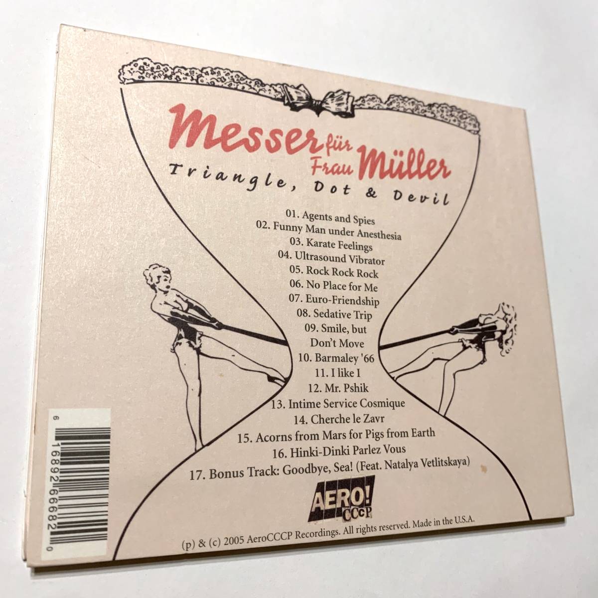 Messer Fur Frau Mullermesa-* fur *flau* Mueller Triangle Dot & Devil / messer chups