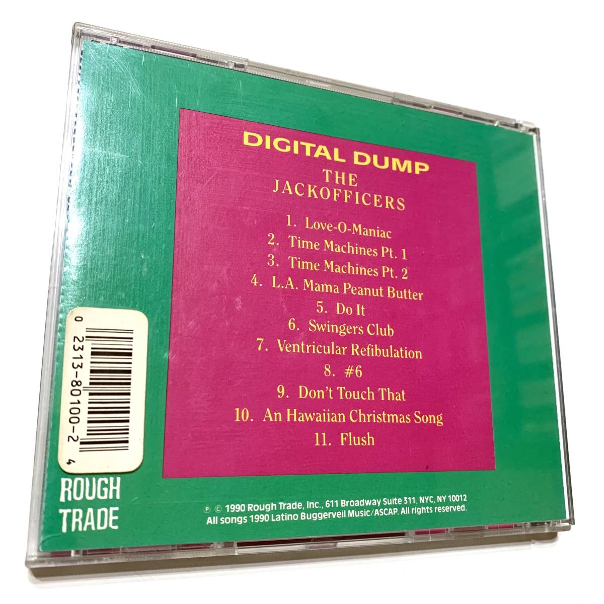 The Jackofficers ジャックオフィサーズ digital dump / butthole surfers rough trade_画像2