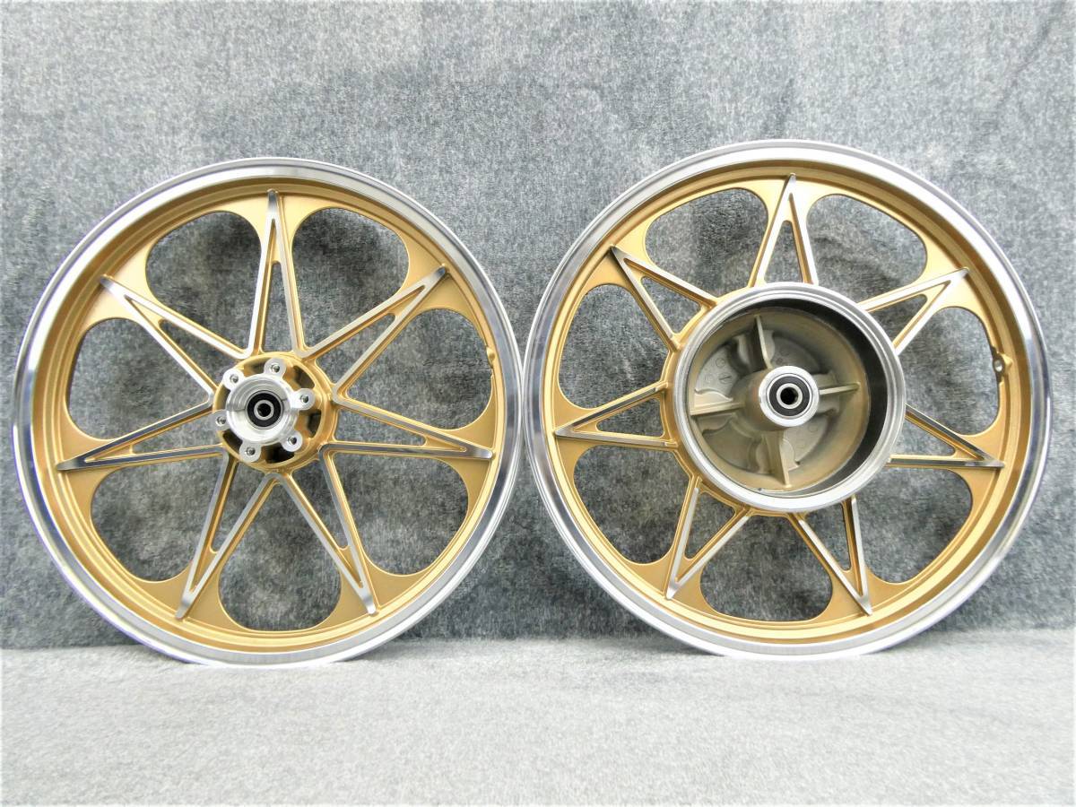 注目ショップ RZ250 RZ350 キャスト ホイール ゴールド