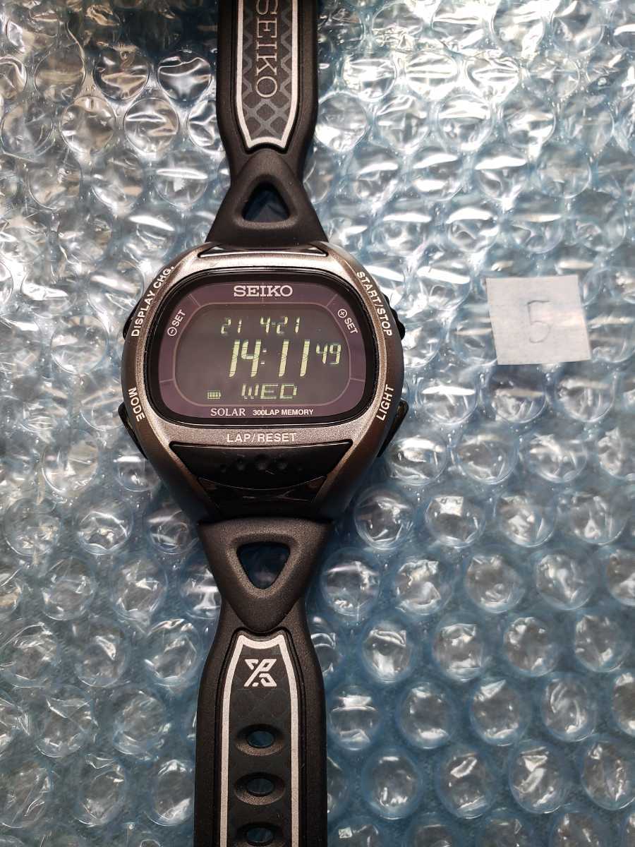 【美品/生産終了/送料無料】SEIKO　セイコー　プロスペックス スーパーランナーズ ソーラー　腕時計　マラソン　ランニング　時計_画像3