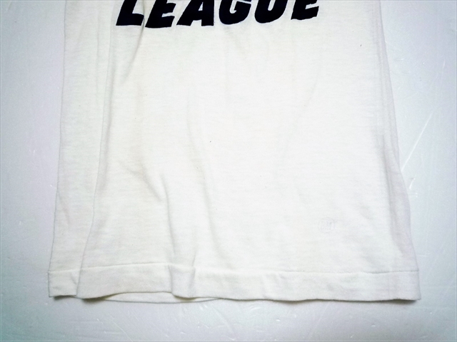 50~60’s ビンテージ Wilson ウィルソン製 LITTLE LEAGUE リトルリーグ 野球 Tシャツ 半袖 白 100%コットン USA製 キッズ デッドストック_画像7