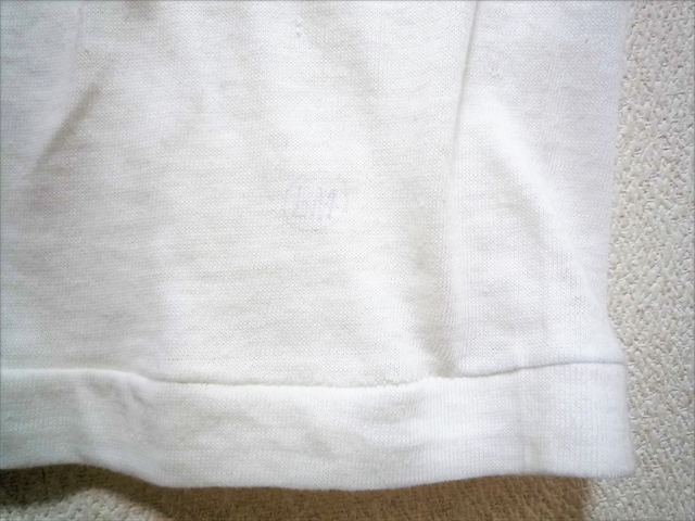 50~60’s ビンテージ Wilson ウィルソン製 LITTLE LEAGUE リトルリーグ 野球 Tシャツ 半袖 白 100%コットン USA製 キッズ デッドストック_画像5