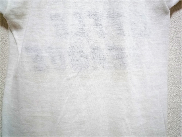 50～60’s ビンテージ Wilson ウィルソン製 LITTLE LEAGUE リトルリーグ 野球 Tシャツ 半袖 白 100％コットン USA製 キッズ デッドストック_画像8