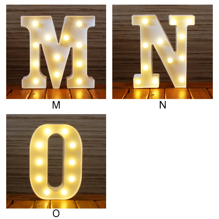 マーキーサイン アルファベット ( Q ) LED ライト ランプ 数字 記号 文字 電池式 照明 飾り 光 装飾 誕生日 結婚式 パーティー サプライズ