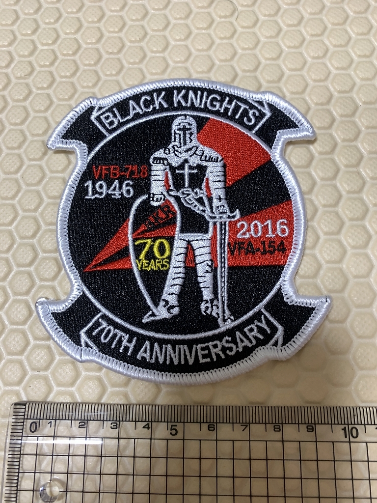 倉 VFA-154 Black Knights 70周年記念 パッチ ワッペン