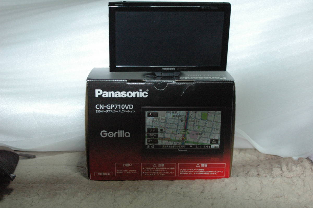 パナソニック　　ＣＮ－ＧＰ７１０ＶＤ　16GB　SDナビ　ワンセグ　ワンセグ録画、MP3_画像1