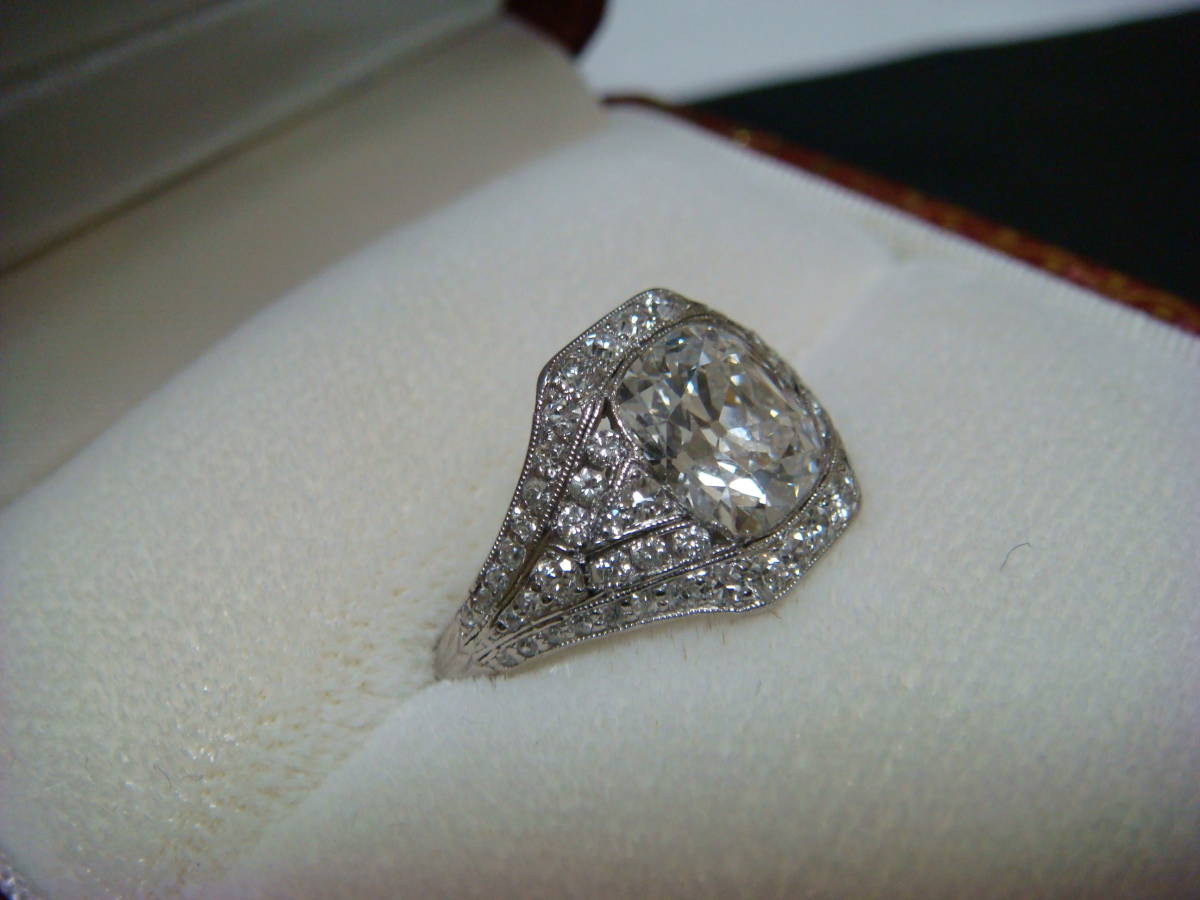 *MIKIMOTO покупка античный бриллиантовое кольцо 550 десять тысяч *