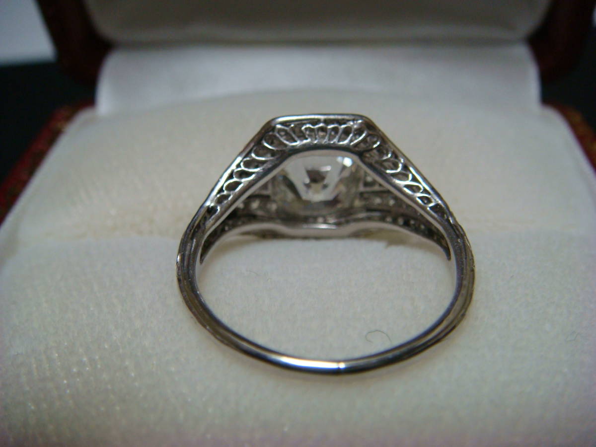 *MIKIMOTO buy antique diamond ring 550 ten thousand *