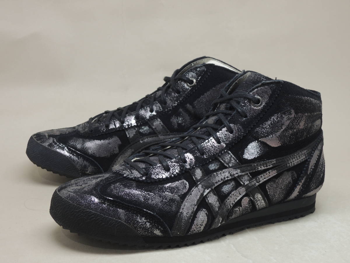 限定!未使用! Onitsuka Tiger MEXICO 66 SD MR 23.5cm 1183A189 黒銀 / オニツカタイガー メキシコ ブラック シルバー アシックス asics