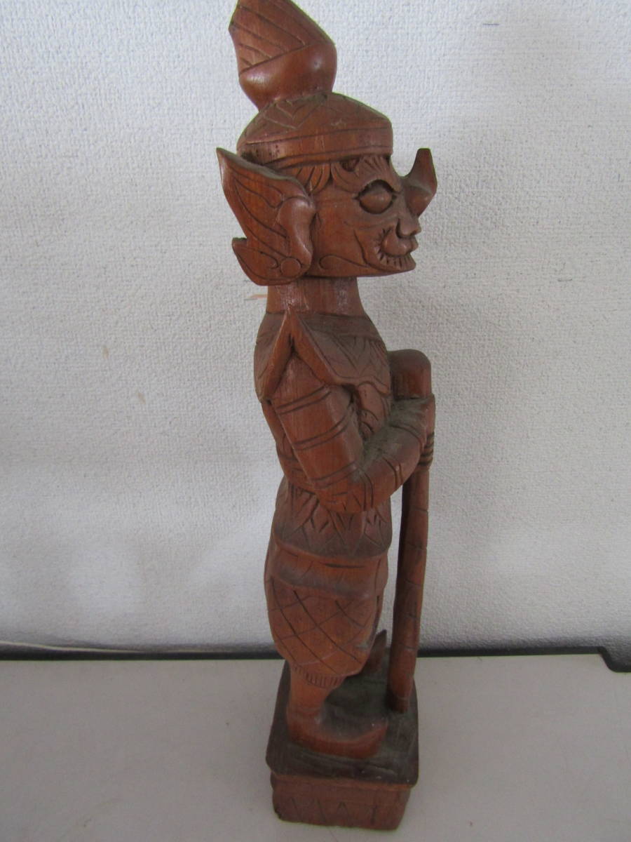  Southeast Asia tree carving ornament (D798)