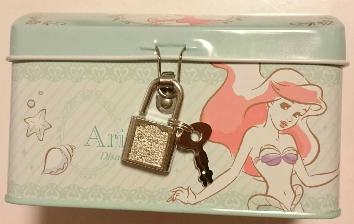 ディズニーキャラクター 缶バンク アリエル リトルマーメイド