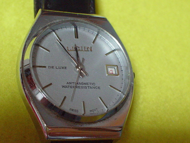 アンティーク　手巻き式　LIGUN　腕時計　シルバー　ジャンク品_画像1