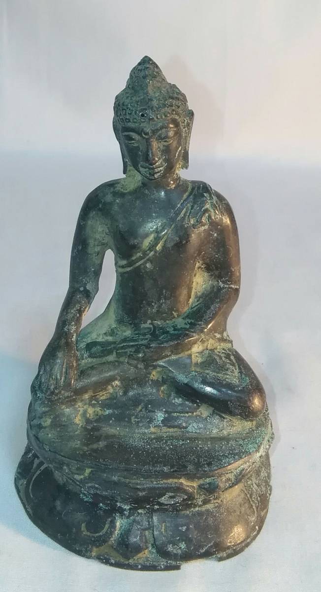 ★　初だし　古銅の仏像　No.2　御寺　仏教　信仰　仏壇　日本　中国　東南アジア