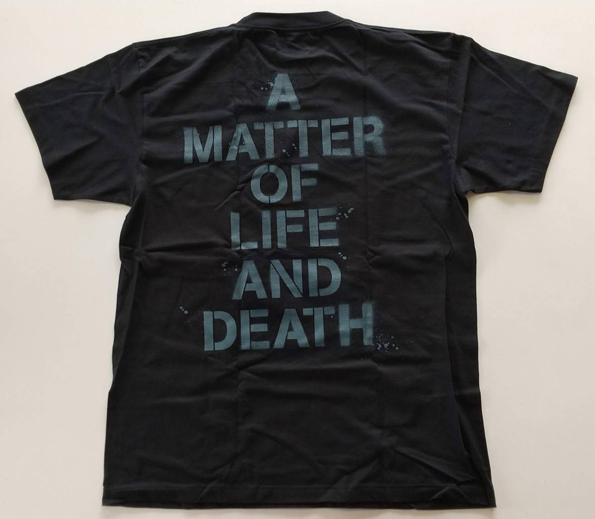 未使用品 IRON MAIDEN　A MATTER OF LIFE AND DEATH TOUR 2006 Tシャツ　XLサイズ　アイアン・メイデン　00s　エディ 送料最安185円_画像4