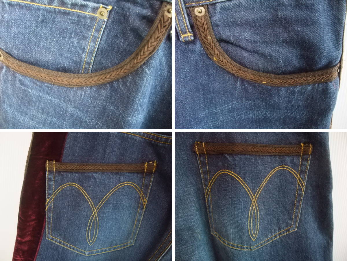  prompt decision #*glamb / gram *# Denim pants SIZE=XL