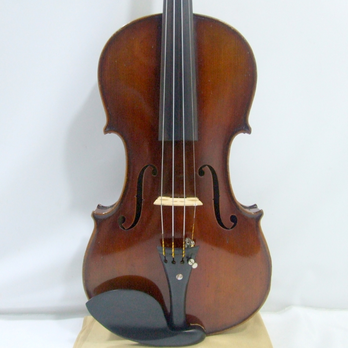 初期物 1900年頃 M SUZUKI No 5 虎杢 4/4 超初期 鈴木バイオリン 6コインラベル 明治時代 国産アンティーク ヴァイオリン
