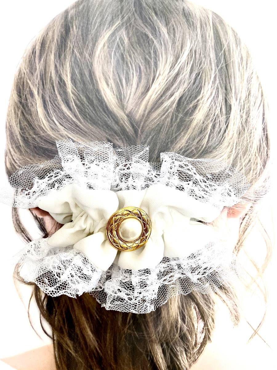 代引き不可】 ハンドメイドシュシュ N o.476 cosmetologiauba.com
