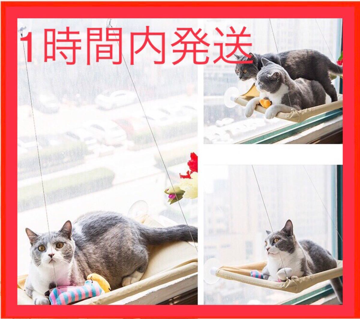 ペットハンモック 猫ベッド 窓 猫ハンモック ケージ 吸盤式 猫用 小動物 ペット用ホットカーペット にゃんこ 寒さ対策 小動物