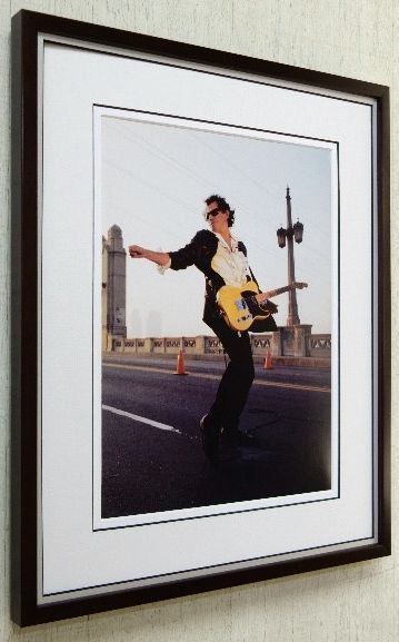  Keith *li tea -z/Main Offender* promo Schott /1992/ art Picture / frame goods /Keith Richards/Main Offender/Rolling Stones/Gumbo