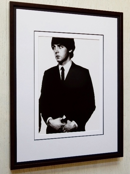  paul (pole) McCartney /1965/ art Picture frame /Paul McCartney/Beatles/ Beatles / interior / wall decoration / musician 