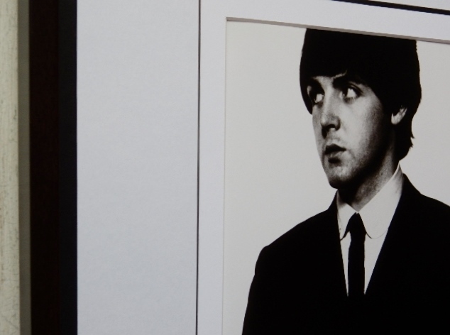  paul (pole) McCartney /1965/ art Picture frame /Paul McCartney/Beatles/ Beatles / interior / wall decoration / musician 